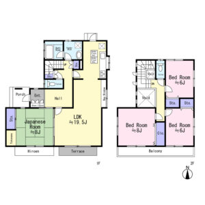 【間取図】泉区住吉台東4丁目